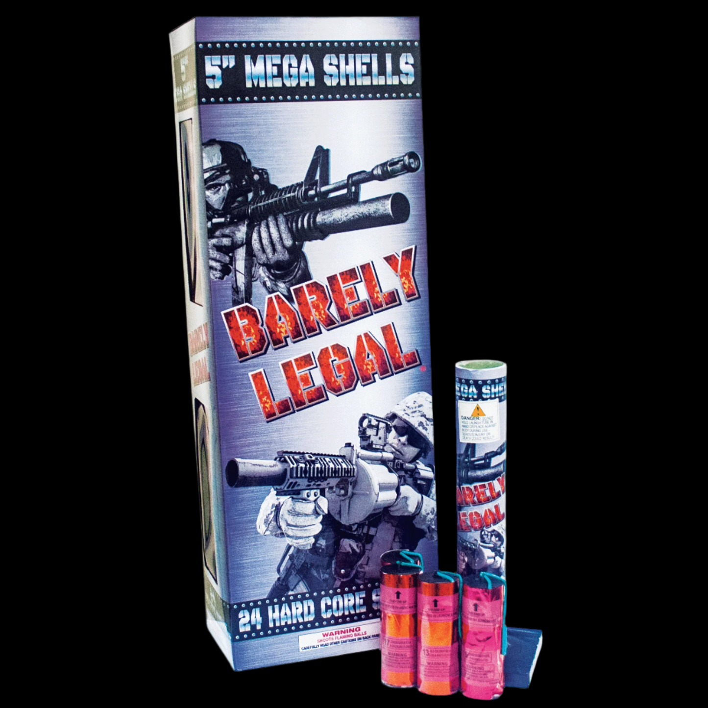 ON SALE Barely Legal 5" Shells